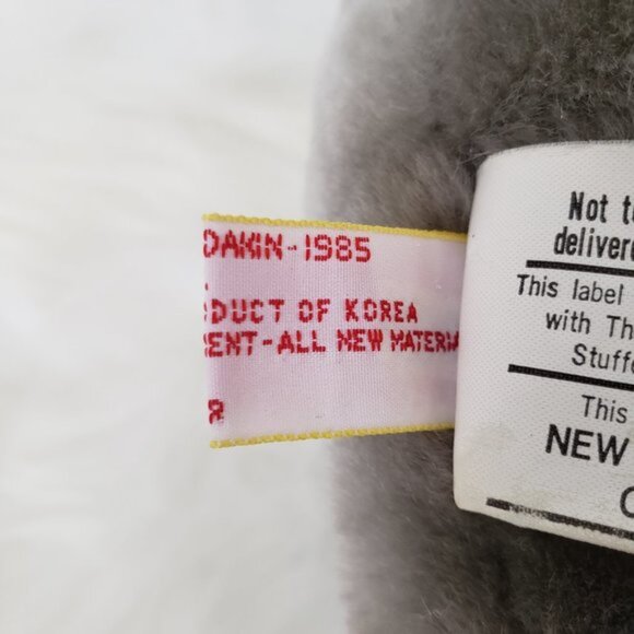 Vintage 1985 Fun Farm By DAKIN - Large Plush Elephant Stuffed Animal - Picture 4 of 9